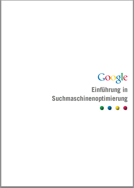 Tipps Google Suchmaschinenoptimierung